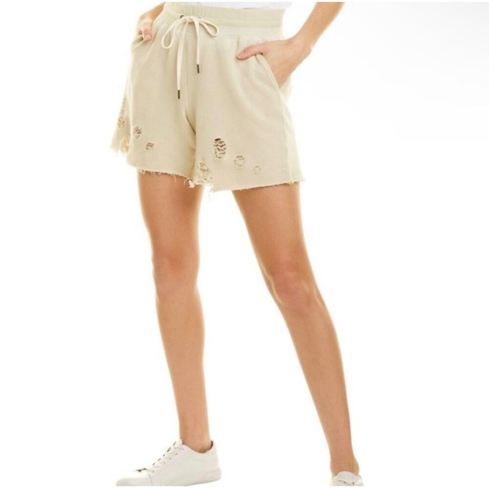 REVOLVE Brand n:Philanthropy Coco Vintage Bone Distressed
Shorts Size Small